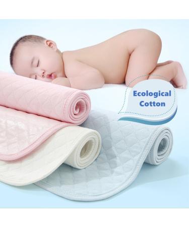Alumuk Baby Waterproof Matt - Ecological Cotton Breathable & Washable - 3 Pack (35x45 cm) - Infant Comfort & Protection - Buy Online on SooperMarket.com