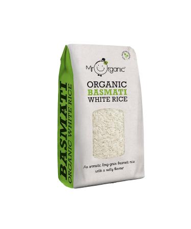Mr Organic - Organic Basmati Rice 6 x 500g - Non GMO & Preservative Free - Gluten Free & Vegan - For Home Cooking