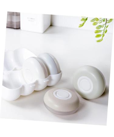 minkissy 2 Sets travel bottle Refillable Lotion Jar small lotion jar travel cosmetics dispenser sealing lotion container Airless Pump Jar travel size containers pp portable cream white - Buy Online on SooperMarket.com