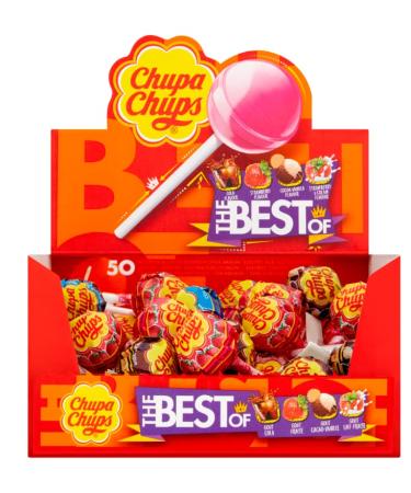 Chupa Chups Lollipops: The Best Of (50x) Delicious Special For Easter Tasty And Twisty Treat Gift Hamper Christmas Birthday Easter Gift Sold By Kidzbuzz