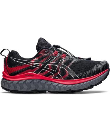 ASICS Men's Trabuco Max Trail Running Shoes 10.5 - Black/Electric Red - Buy Online on SooperMarket.com
