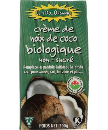 Lets Do Organics Coconut Creamed, 7 oz
