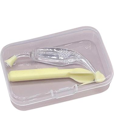 OUEYFER Soft Silicone Shovel Tweezet Set for Easy Contact Lens Insertion & Removal - Portable Gray Organizers & Accessories - Buy Online on SooperMarket.com