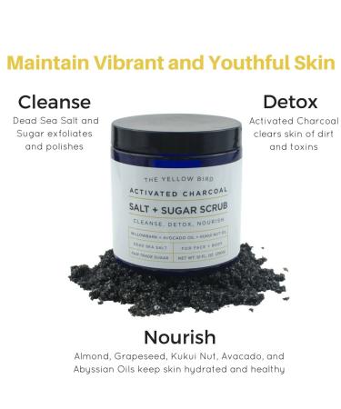 The Yellow Bird Foot Cream & Charcoal Scrub Set - Buy Online on SooperMarket.com