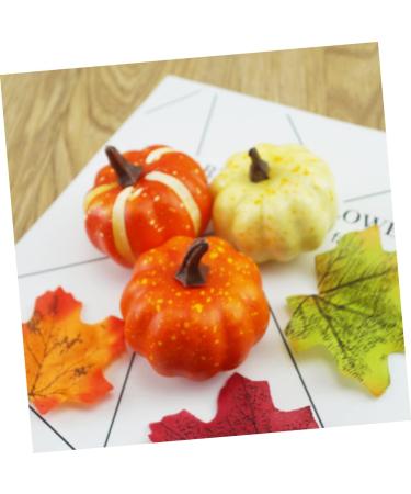 ABOOFAN 36 Pcs Artificial Pumpkin Party Pumpkin Halloween Decorate - Buy Online on SooperMarket.com