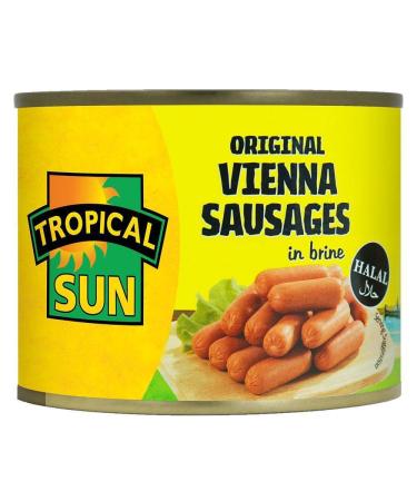 MASTropical Sun Chicken Viennas Original 200g Box of 12-Fd