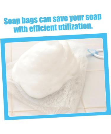 BELLIFFY 4pcs Foaming Net Portable Soap Cleansing Foaming Cup Soap Mesh Bag Soap Net Purpose Soap Pe - Buy Online on SooperMarket.com