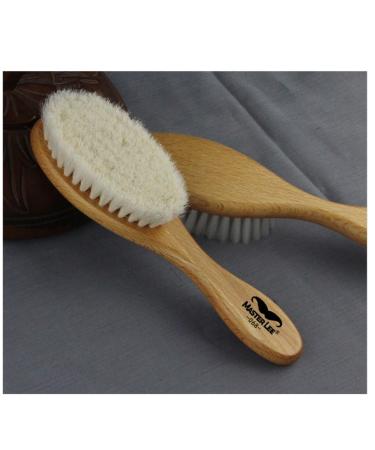 Beavorty 3-Pack Mustache & Beard Brush Set - Wool Hairbrushes for Men & Baby - Premium Wooden Grooming Kit - Buy Online on SooperMarket.com