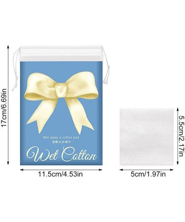 Makeup Remover Cotton Pads - Pack of 200 Wet Compress Cotton Sheets Ultra-Thin Cleansing Pads Super Fit Facial Pads Makeup Remover Tool Hondony - Buy Online on SooperMarket.com