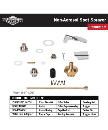 Vaper 19422 Spot Spray Non-Aerosol Sprayer - Black | High-Quality Sprayer for Precision Applications - Buy Online on SooperMarket.com