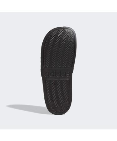 Buy adidas Unisex Kids Adilette Shower Slippers 35 EU - Core Black Ftwr White - International Shipping Available - Buy Online on SooperMarket.com