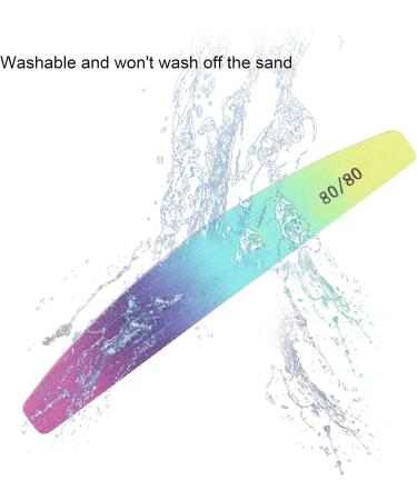 Professional Nail Files Washable Double Sided Nail Files Manicure Pedicure Nail Buffering Files The Nail Plate and Cushion are Easy to Clean and You Can Rinse It with Water (LIZEALUCKYp4r-13) LIZEALUCKYsukmvdxbo6-13 - Buy Online on SooperMarket.com
