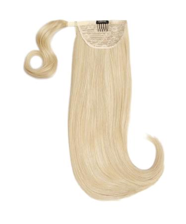 Luxury Gold 22'' 120g Human Hair Pony -613/16 California Blonde