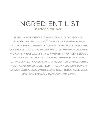 PHYTO Phytocolor Color Protecting Mask 5.29 oz - Nourishing Hair Treatment - Buy Online on SooperMarket.com