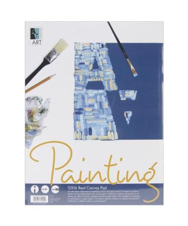 Canvas Pad- 12x16 Inches with 10 Sheets