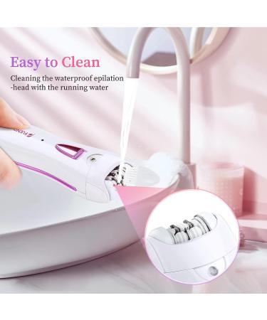 Smooth Glide Epilator for Women - Facial and Body Hair Removal - Buy Online on SooperMarket.com