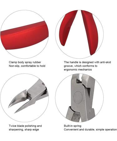 Podiatrist Toenail Clippers Podiatrist Nail Clippers Toe Nail Clippers Senior Men and Women Available Easily Cut Your Nails and Help Trim Ingrown Nails (ANGGMNDB4bEseo-11) - Buy Online on SooperMarket.com