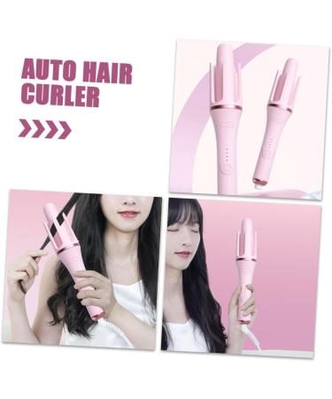 FOYTOKI Fully Automatic Hair Curling Iron Hair Rollers Hair Curler Nylon Pink - Buy Online on SooperMarket.com