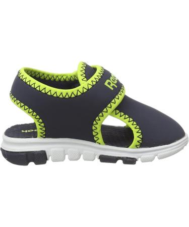 Reebok Baby Boy's Wave Glider III Sandals - 6.5 UK Child - Navy/Yellow/White - Buy Online on SooperMarket.com