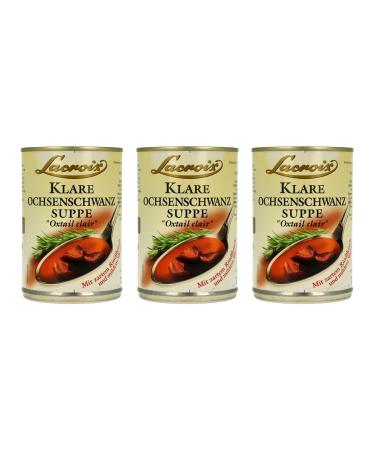 Lacroix Clear Oxtail Soup 3x400ml