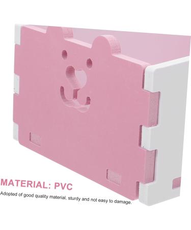 Kisangel 1pc Hamster Toilet Chinchilla Bath Hamster Pee Training Small Animal Bathtub Hamster Potty PVC 15x10cm Pink - Buy Online on SooperMarket.com