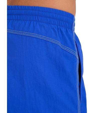 ARENA Boys Bywayx Youth R Swim Trunks 152 - Neon Blue & Soft Green | Best Swimwear for Kids - Buy Online on SooperMarket.com
