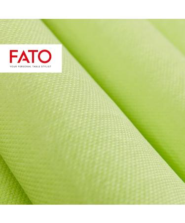 Fato Disposable Paper Napkins - Soft 2-Layer Apple Green 40 Pack FSC Certified - 100% Pure Cellulose - Buy Online on SooperMarket.com