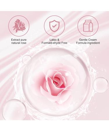 Eyelash Extension Remover 10g - Powerful Lash Glue Dissolver for Sensitive Skin | Tasteless & Low Irritation | 10 Piece Set (Rose - Buy Online on SooperMarket.com