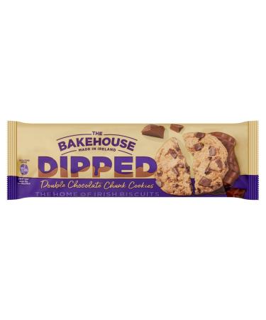The Bakehouse Dipped Double Chocolate Chunk Cookies 230g