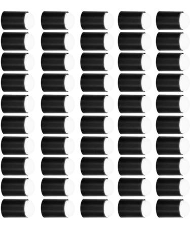 50 Pack Ink Pad Smudge Sponge Daubers Finger Sponge Plastic Sponge Round Head Blending Tool Special Tool for Manicure Grooming Manicure Tool Acrylic Nail Kits (Black) - Buy Online on SooperMarket.com