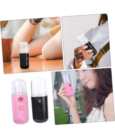 Baluue 2pcs Spray Hydrating Apparatus Spray Humidifier Pink Cleaner Portable Humidifiers Plastic - Buy Online on SooperMarket.com