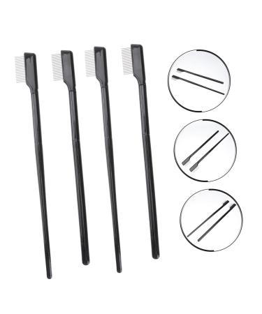 NOLITOY 32 Pcs Eyelash Comb & Makeup Brush Set | Multifunction Eyebrow & Lash Separator Tool | Portable Steel Shaping Tools for Perfect Eyelash & Brow Curls - Buy Online on SooperMarket.com