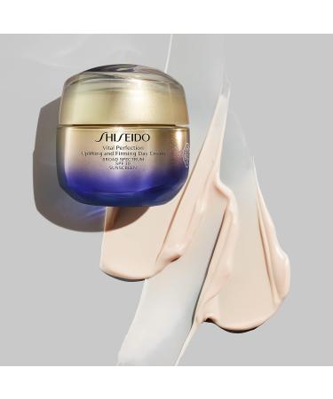 Shiseido Vital Perfection Firming Day Cream SPF 30 - 50mL | Anti-Aging Moisturizer with Broad-Spectrum Protection | Visibly Lifts, Firms, and Improves Fine Lines - Buy Online on SooperMarket.com