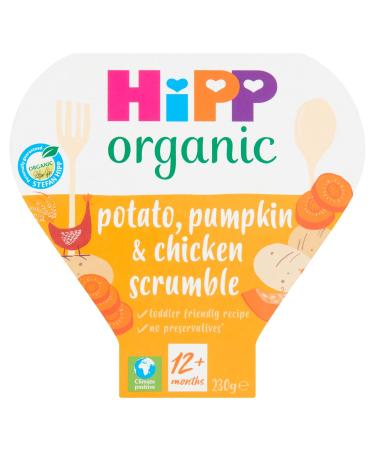Hipp Organic Potato Pumpkin & Chicken Scrumble 12+ Months 230g