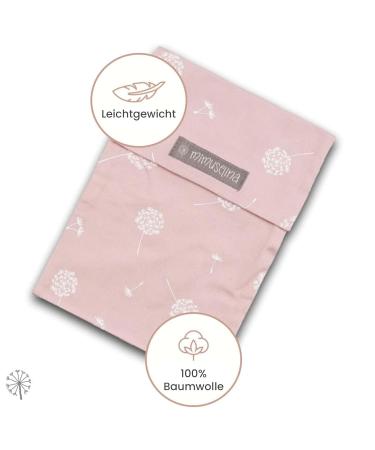 Mimuselina 2 Pack: Portable Baby Diaper Pad & Diaper Bag - Water-Repellent Foldable Dirt-Repellent - Ideal for On-the-Go Parents - Rose Dandelion Design - Buy Online on SooperMarket.com