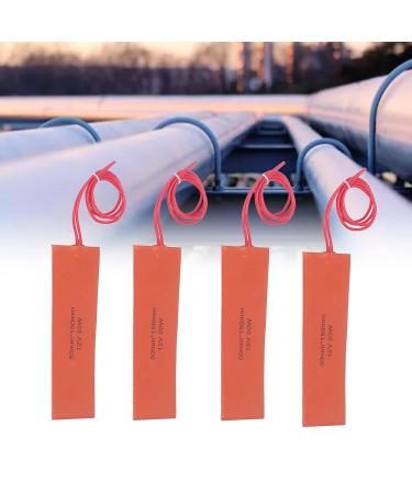 4pcs Silicone Rubber Heating Pad - 12V 20W Heating Mat for Industrial Equipment | Durable & Efficient Heating Solution - Buy Online on SooperMarket.com