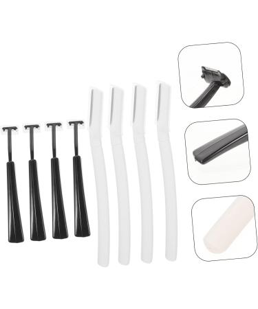 Balacoo 8 Sets Portable Eyebrow Trimmer & Brow Razors - Stainless Steel Beauty Tools for Women & Men Grooming - Buy Online on SooperMarket.com