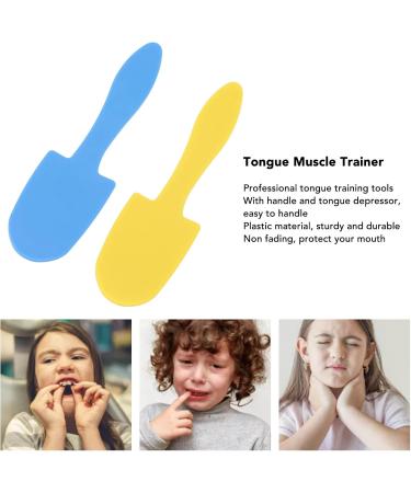 2-Piece Tongue Muscle Trainer | Mouth & Lip Muscle Training Device for Kids | Improve Lateralization & Lifting - Buy Online on SooperMarket.com
