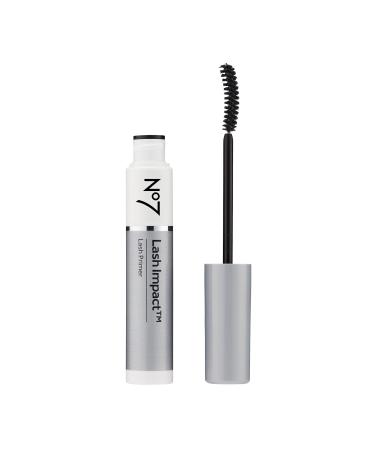 No7 Lash Impact Lash Primer - Eyelash Primer and Mascara Primer for Top and Bottom Lashes - Defines Primes & Volumizes - Suitable for Sensitive Skin (0.2 Fl Oz)