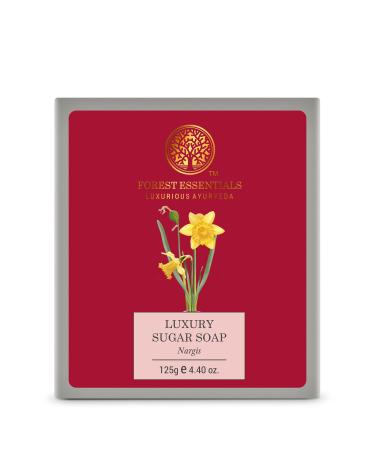 Forest Essentials Luxury Sugar Soap Nargis 125g