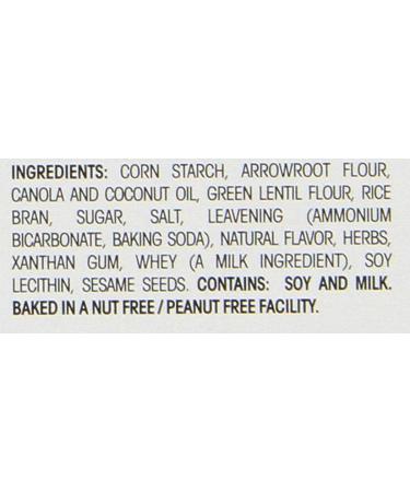 Dare Breton Gluten Free Herb & Garlic Crackers, 4.76 oz Box (Pack of 6) - Healthy Snacks, No Artificial Colors or Flavors. Tapioca & Green Lentil Flour - Buy Online on SooperMarket.com