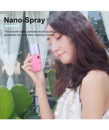 Beavorty 2pcs Air Diffuser Facial Mister Portable Beauty Spray Water Meter Carburetor Hydrating Face Steamer - Buy Online on SooperMarket.com