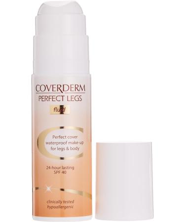 Coverderm Perfect Legs Fluid Waterproof Makeup for Legs & Body SPF 40 (50) - Buy Online on SooperMarket.com