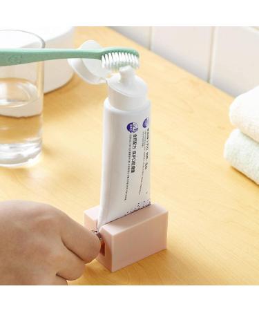 Lazy Squeeze Toothpaste Device Children's Manual Creative Toothpaste Squeezer Facial Cleanser Press Toothpaste Clip - Buy Online on SooperMarket.com