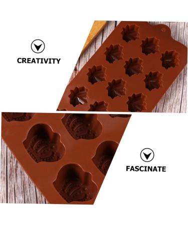 Alipis 6 Pcs Chocolate Mold Fudge Molds Resin Molds Muffin Trays Jelly Sweets Roses Chocolates Cake Stencil Silicone Cookie Mold Kitchen Chocolate Pudding Mold Thins Ice Cubes Candy - Buy Online on SooperMarket.com
