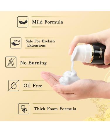 Lash Shampoo Kit - 100 ML Eyelash Extension Cleanser | Paraben & Sulfate Free Makeup Remover | Safe for Natural Lashes - Buy Online on SooperMarket.com