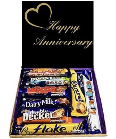 Cadburys Happy Anniversary Chocolates Gift Present Cadbury s Hamper Sweet Box - Buy Online on SooperMarket.com