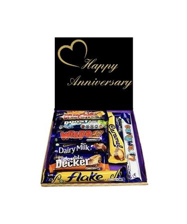 Cadburys Happy Anniversary Chocolates Gift Present Cadbury s Hamper Sweet Box