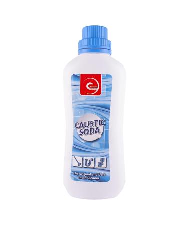2Kg Caustic Soda Drain Cleaners & Unblockers Powder Kitchen Sink & Drain Cleaner Effectively Clears Blocked Drains Also Use For Cleaning Pathways Driveways Exterior & Brickwork (2x 1Kg) 2.0 Kilograms