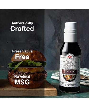 Yamasa Artisanal Teriyaki Marinade Sauce 10fl oz - Non-GMO - Buy Online on SooperMarket.com